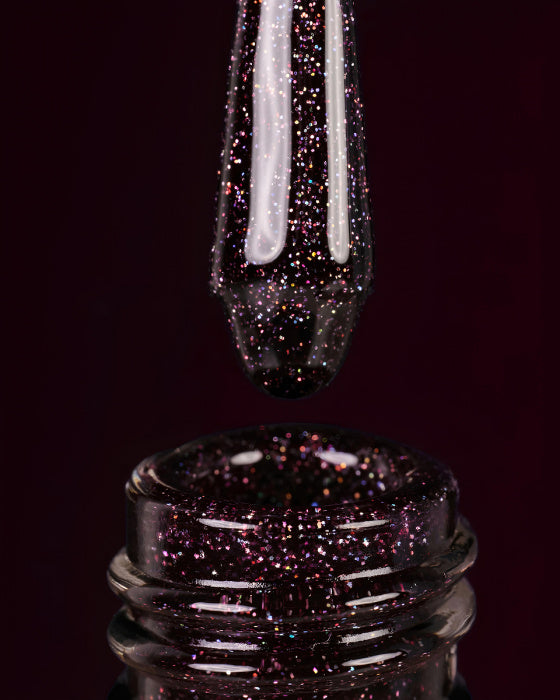 Dark gel polish (Cosmos) 124, 10 ml