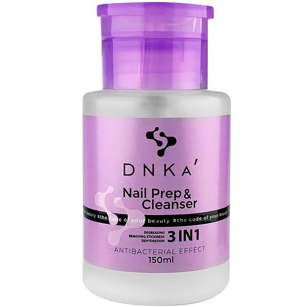 DNKa Nail Prep & Cleanser 3 in 1, 150 ml