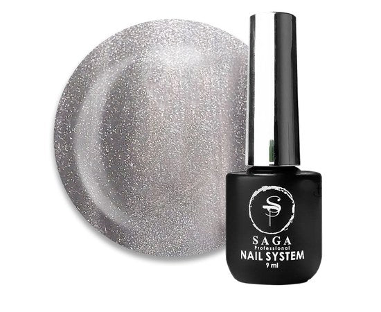 Гель-лак «Котяче око» Saga Professional Glow Cat № 09, 9 мл
