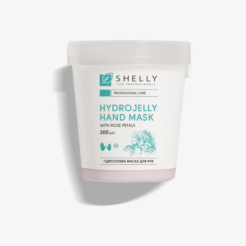 SHELLY Hydrogel Hand Mask with Rose Petals 200g