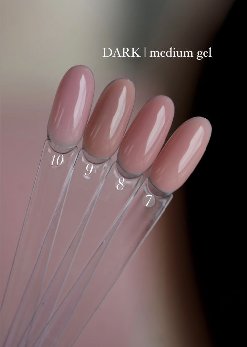 DARK MEDIUM GEL №09 (UPDATED COLOR), 30 ML (WITHOUT BRUSH) DMG0930