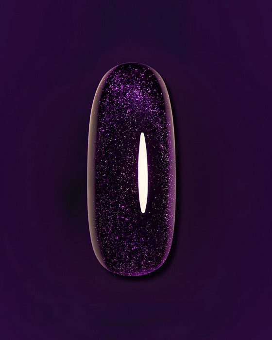 Dark gel polish Cat Eye 17, 6 ml