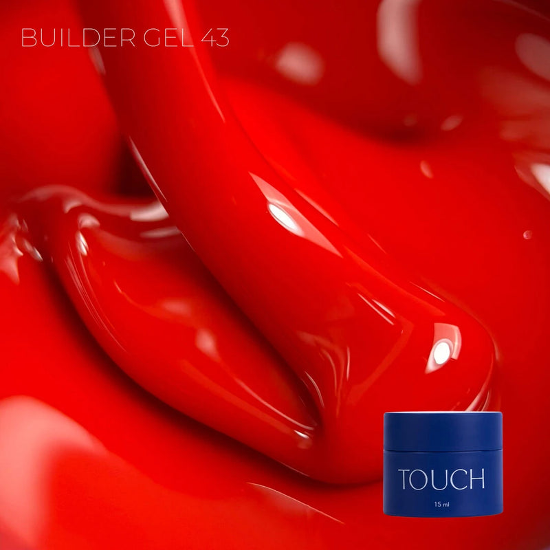 Touch Builder Gel, 15 ml, Bloody merry (№43)