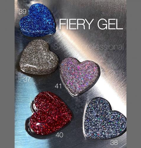 SAGA professional Gel Polish Fiery gel 40  9 ml