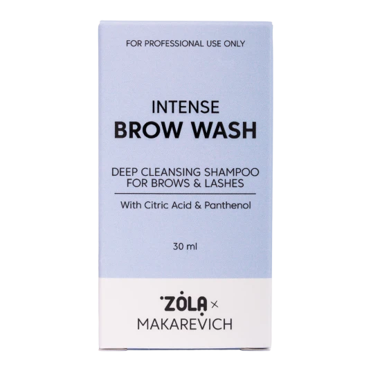 ZOLA x Makarevich Deep Cleansing Shampoo for Brows & Lashes Intense Brow Wash 30 ml