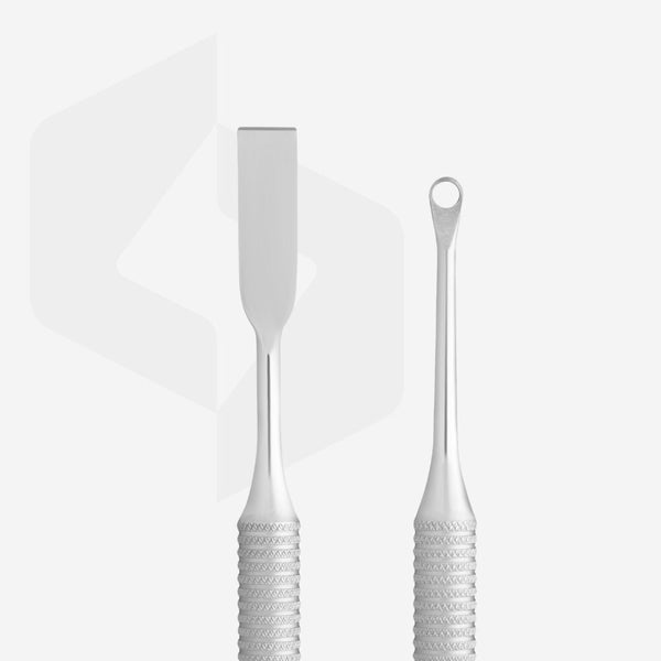 STALEKS Cuticle pusher EXPERT 51 TYPE 1 (straight blade and loop pusher) PE-51/1