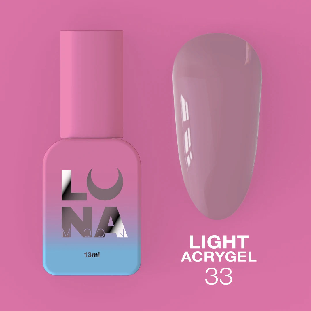 LUNA Liquid Gel Light Acrygel № 33 (13 мл) 249-2404