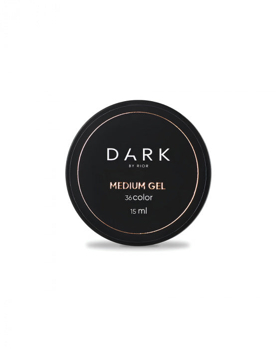DARK MEDIUM GEL №36, 15 ML (WITHOUT BRUSH) highly pigmented  DMG3615