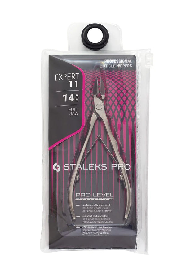 STALEKS PRO EXPERT 11 PROFESSIONAL CUTICLE NIPPERS 14 MM NE-11-14
