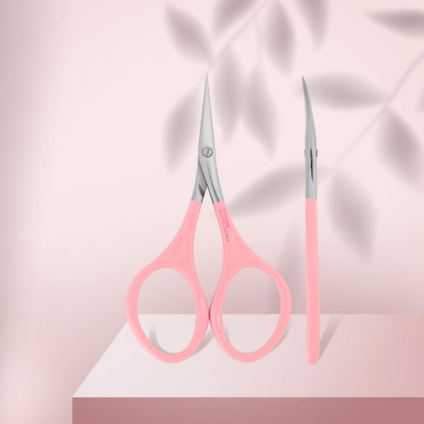 Ножиці для кутикули рожеві Staleks Beauty &amp; Care 11 Type 1 SBC-11/1