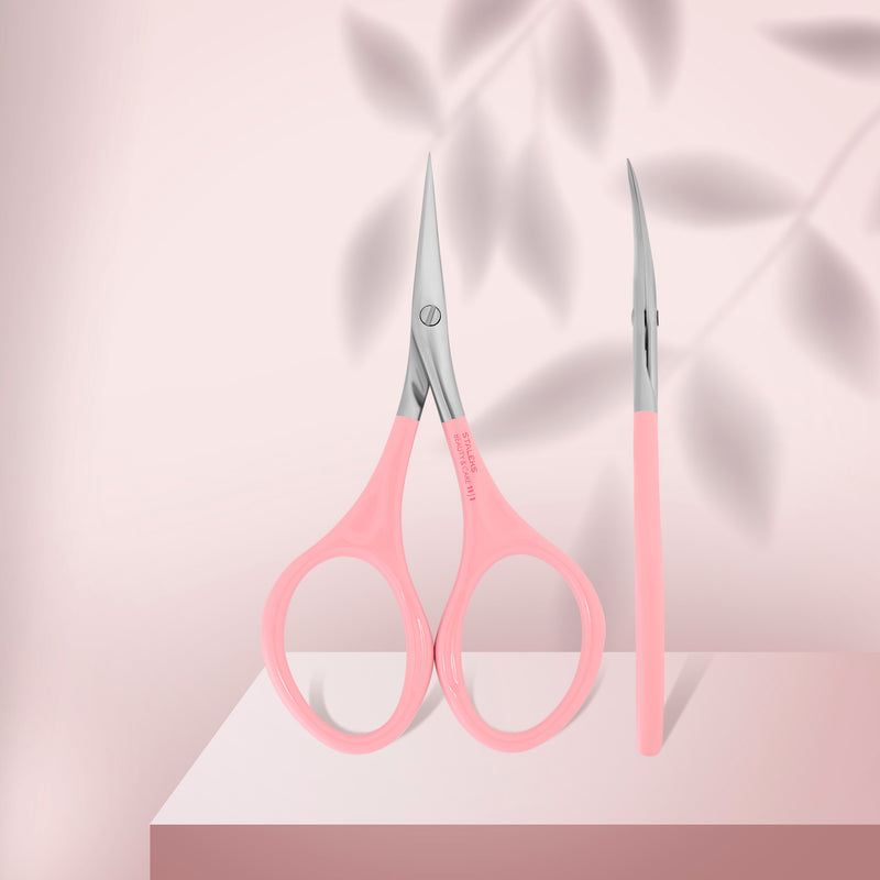 Ножиці для кутикули рожеві Staleks Beauty &amp; Care 11 Type 1 SBC-11/1