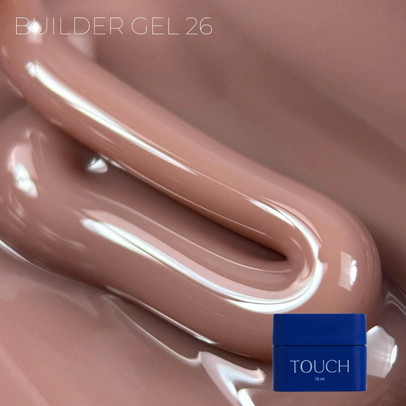 Touch Builder gel, 10 ml, Chocolate (№26)
