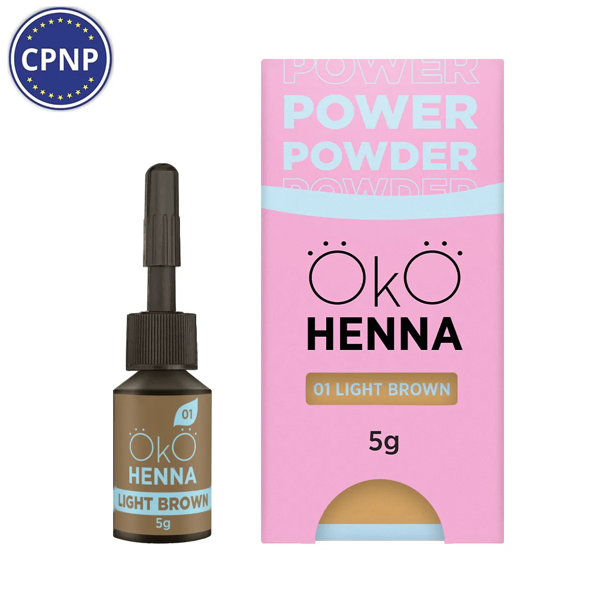 OKO Henna For Brows Power Powder, 5 g OKOhenna5-01