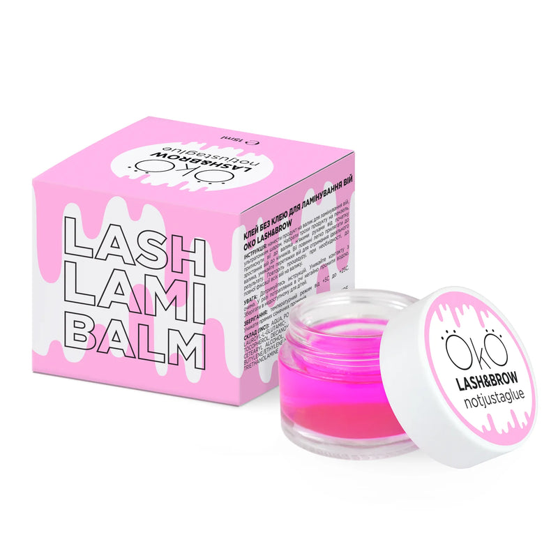 OKO Glue without Glue Lash Lami Balm, 15 ml okollb