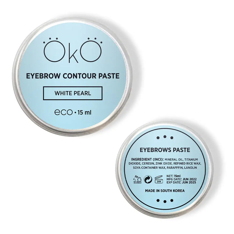 OKO Eyebrow Contour Paste White Pearl, 15 мл OKOpaste