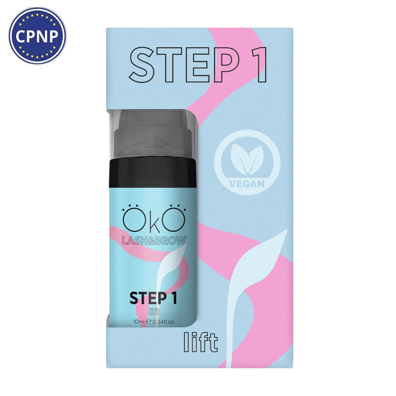 Композиція для ламінування вій і брів OKO STEP 1 LIFT, 10 мл okostep1b