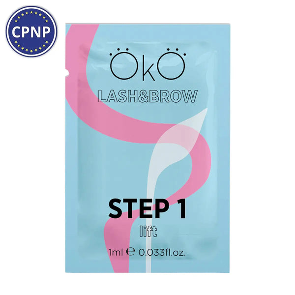 OKO STEP 1 LIFT Склад для ламінування вій і брів 1 мл okostep1