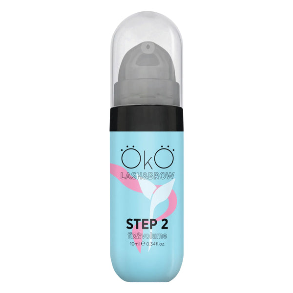 Композиція для ламінування вій і брів OKO STEP 2 FIX &amp; VOLUME, 10 мл okostep2b