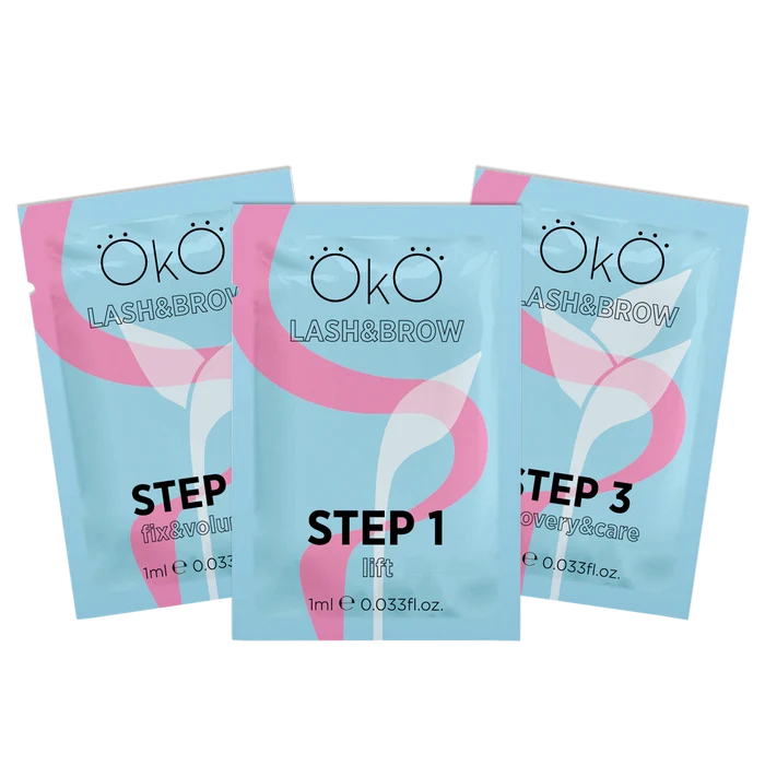 Eyelash and Brow Lamination Set OKO Lash&Brow