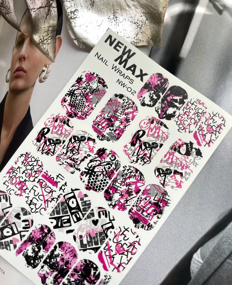 New Max NAIL WRAPS NW-02