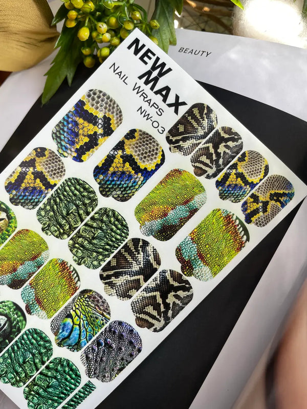 New Max NAIL WRAPS NW-03