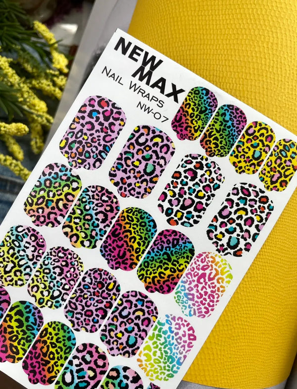 New Max NAIL WRAPS NW-07