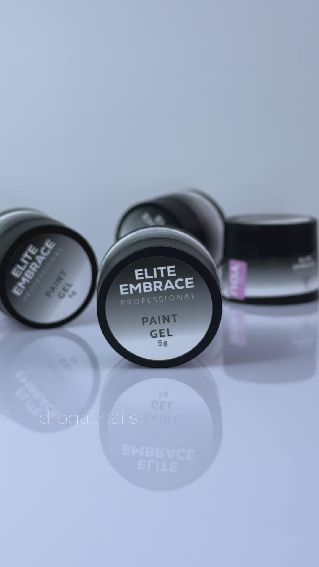 ELITE EMBRACE Professional Metallic Paint Gel Silver 5g  EMGS05