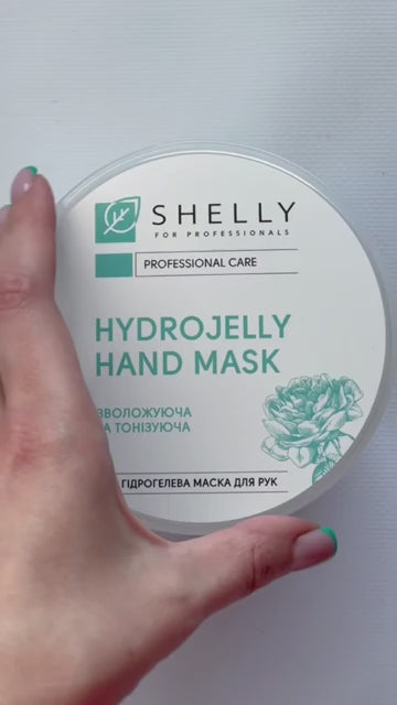 SHELLY Hydrogel Hand Mask with Rose Petals 200g