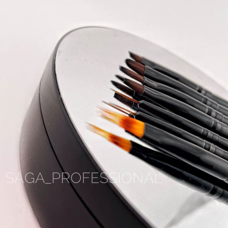 SAGA GEL BRUSH 1, скошенная для дизайна