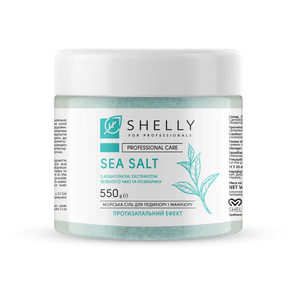 Bath salt with allantoin, green tea extract and rosemary Shelly 550g