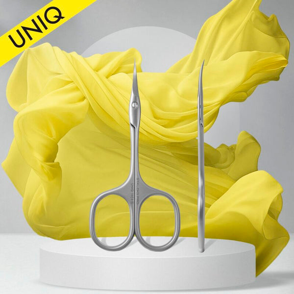 STALEKS Professional cuticle scissors “Ballerina” UNIQ 10 TYPE 3  SQ-10/3