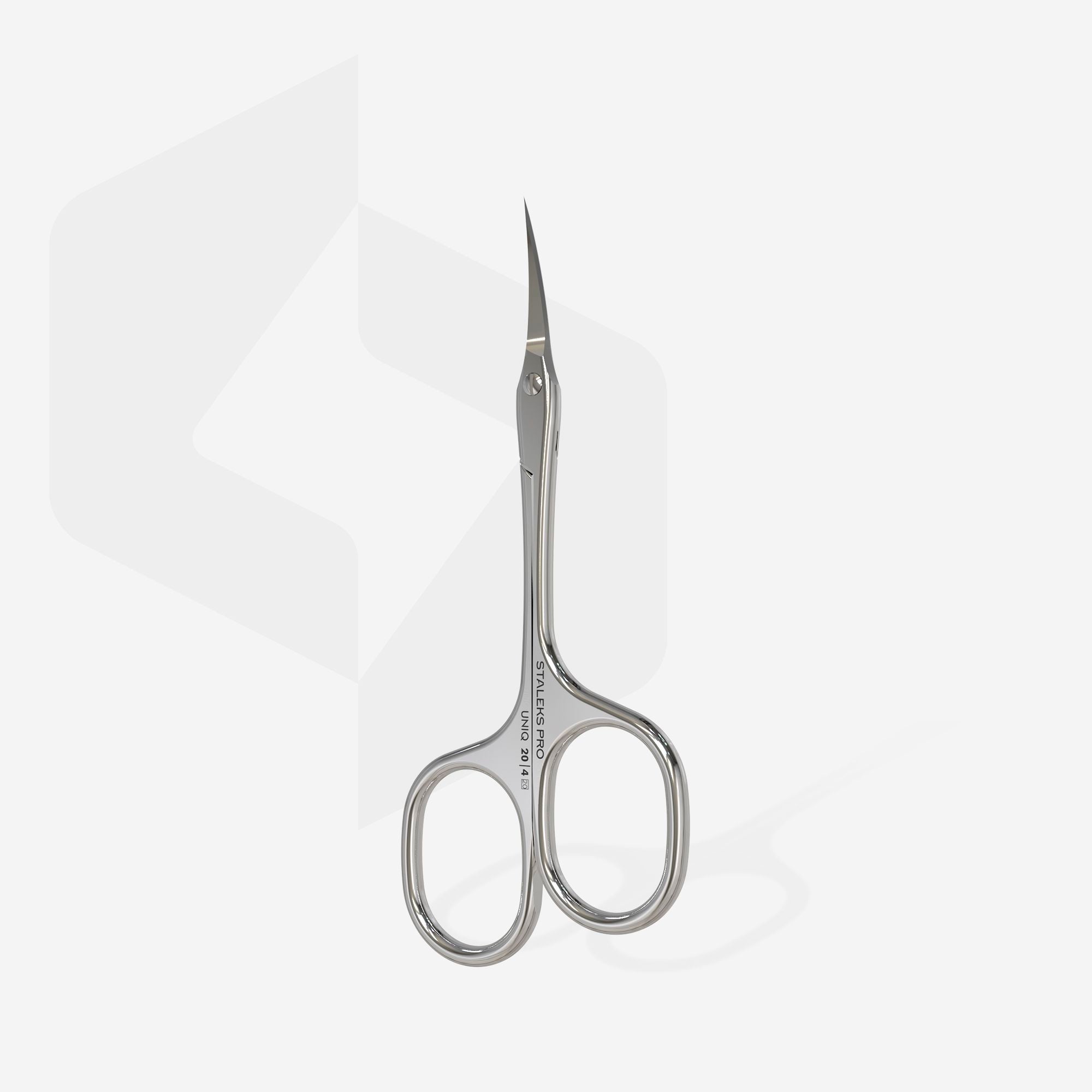STALEKS Professional cuticle scissors “Asymmetric” UNIQ 20 TYPE 4  SQ-20/4