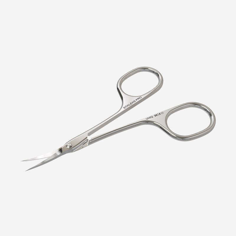 STALEKS Professional cuticle scissors “Asymmetric” UNIQ 20 TYPE 4  SQ-20/4