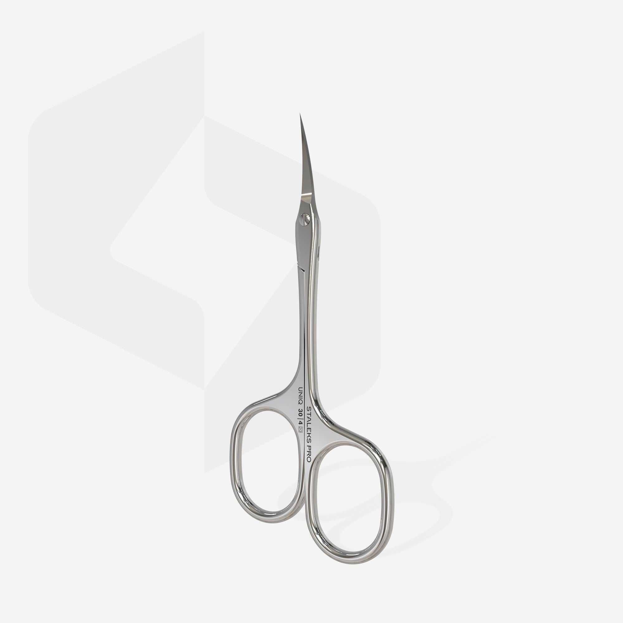 STALEKS Professional cuticle scissors “Asymmetric” UNIQ 30 TYPE 4  SQ-30/4