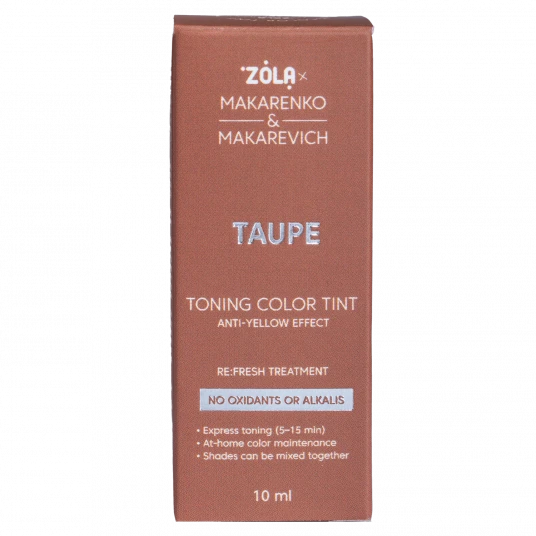 ZOLA x Makarenko x Makarevich Toning Color Tint Taupe 10 ml