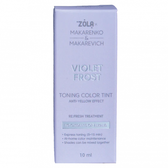 ZOLA x Makarenko x Makarevich Toning Color Tint Violet Frost 10 ml