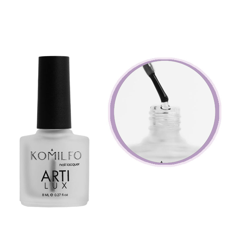 KOMILFO ARTILUX FAST DRY TOP – QUICK-DRYING FIXATIVE FOR VARNISH, 8 ML 212001