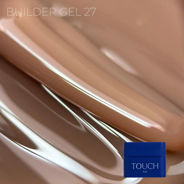 Touch Builder gel, 10 ml, Cookie (№27)