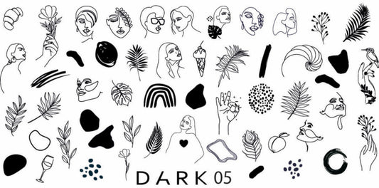 DARK 05 STAMPING PLATE Article : DARK05