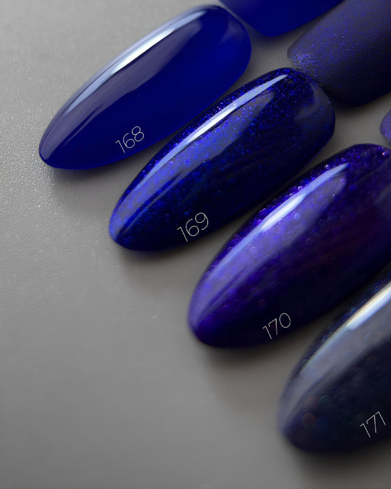 Dark gel polish 168, 10 ml
