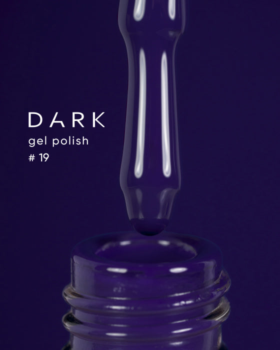 Dark gel polish (new collection) 19, 10 ml color19