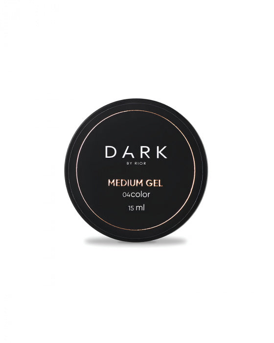 DARK MEDIUM GEL №04, 15 ML (WITHOUT BRUSH) highly pigmented