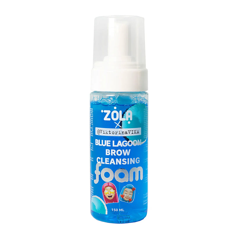 Zola Brow Cleansing Foam Blue Lagoon by Viktorina Vika, 150 ml 04830