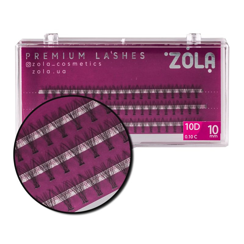 Zola Bunches Eyelashes 10D, 10 mm 05332