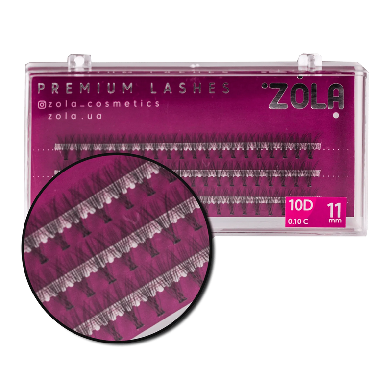 Zola Bunches Eyelashes 10D, 11 mm 05333