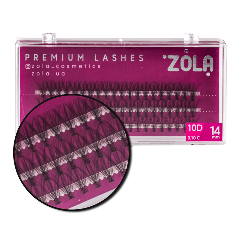Zola Bunches Eyelashes 10D, 14 mm 05336