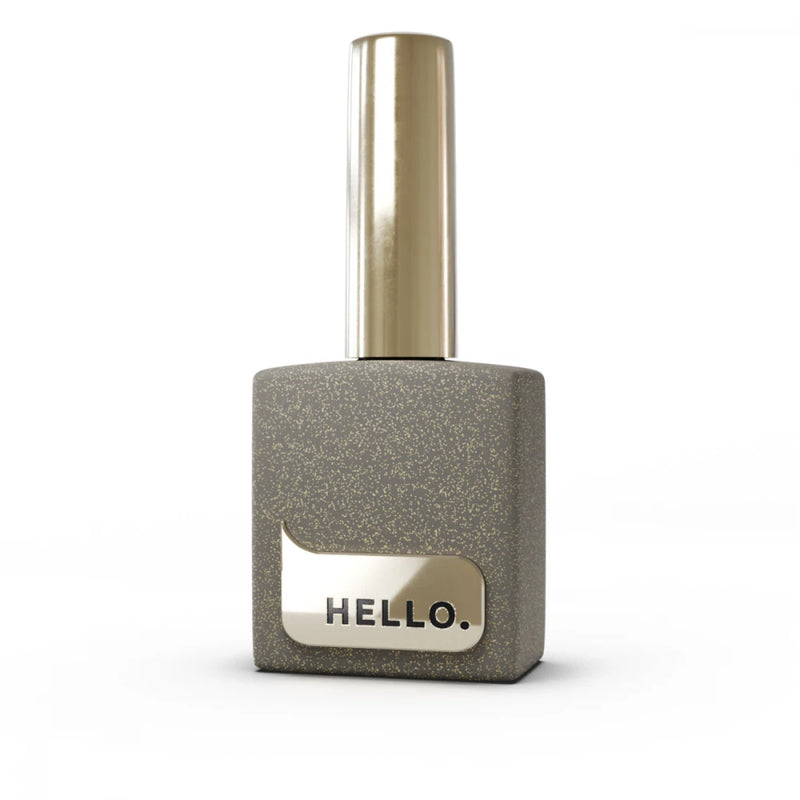 HEYLOVE GOLD FLAKES GLOSSY TOP 15 ML HL-TS15-204