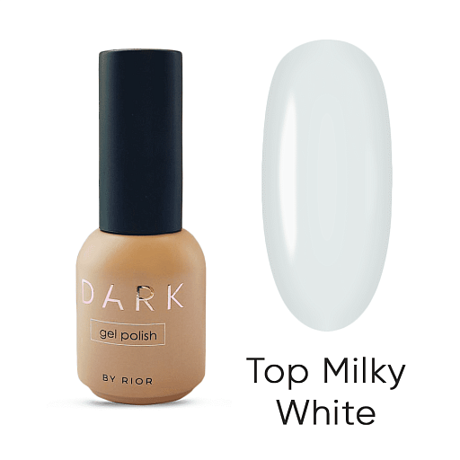 Dark Milky White Top, 8 ml  Tmilkywhite