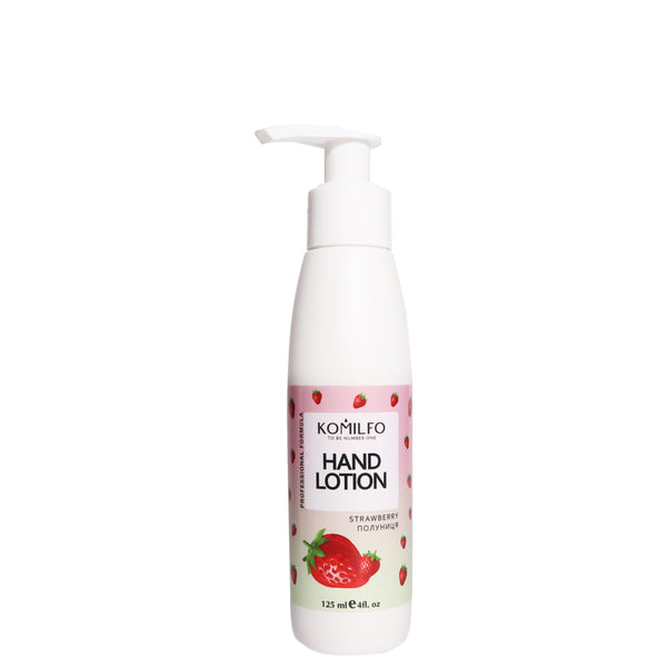 Komilfo Hand Lotion Strawberry - лосьон для рук полуниця, 125 мл 674107