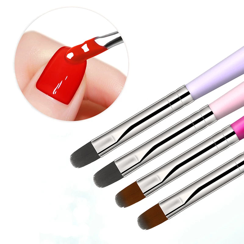 1PC Nails Art Brush Pattern Phototherapy Acrylic UV Gel Extension Builder Coating Painting Pen DIY Manicure Accessories Tool Інструмент